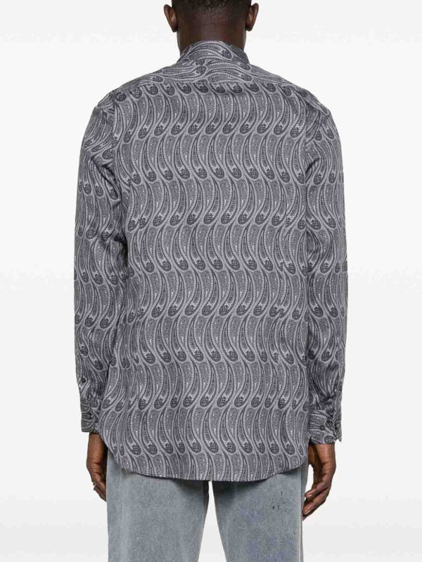 ETRO: Camisas online - Camisa - Gris