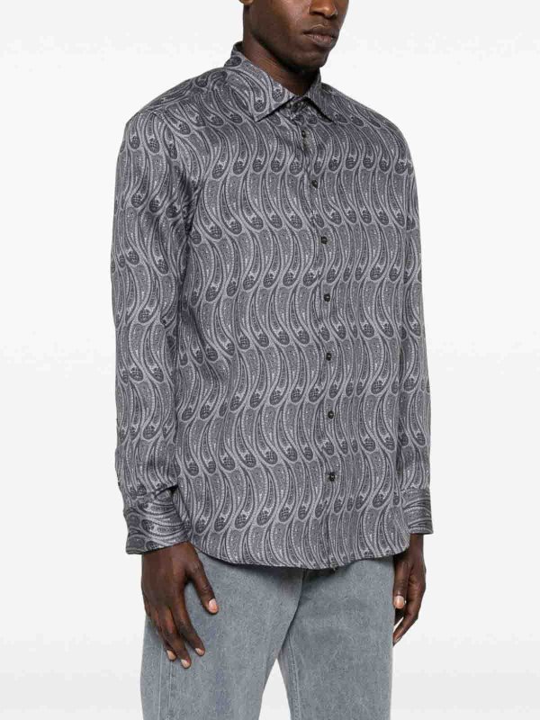 Camisa - Gris shop online: ETRO