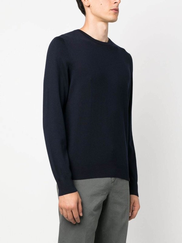 The Best Shops FAY: クルーネック - クルーネック - ダークブルー