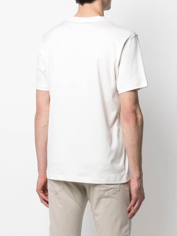 クルーネック - 白 shop online: GIORGIO ARMANI