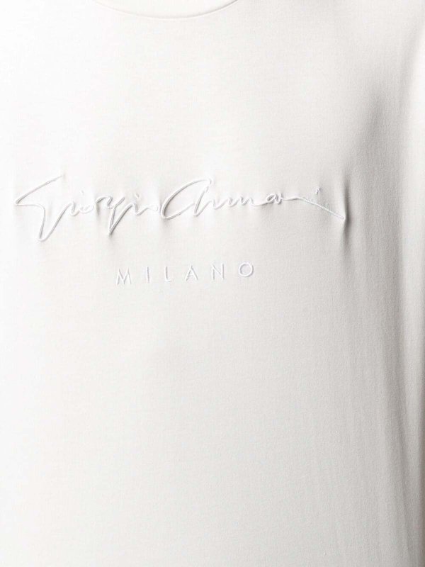 GIORGIO ARMANI buy online クルーネック - 白