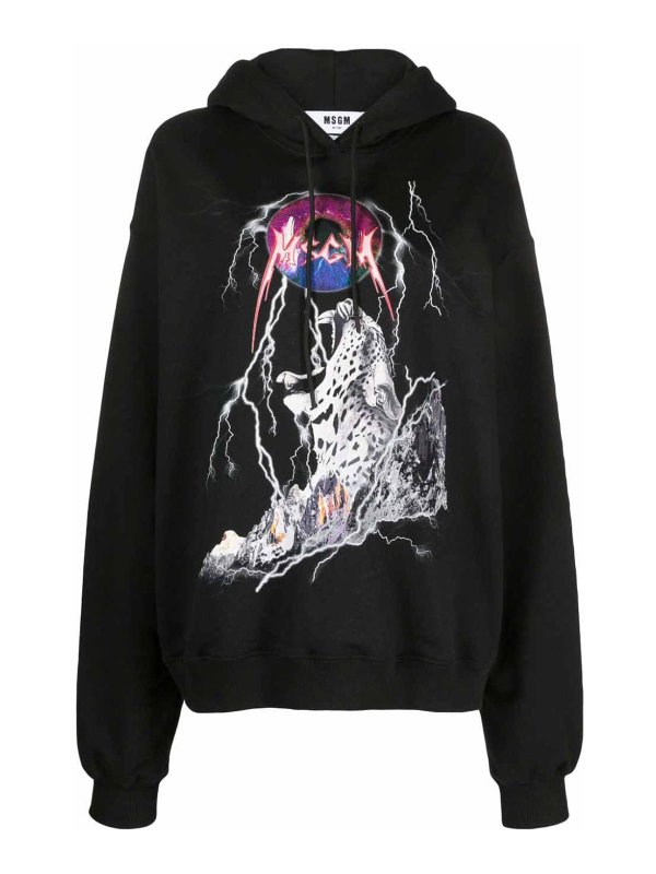 m.s.g.m.: Sweatshirts & Sweaters - Graphic hoodie