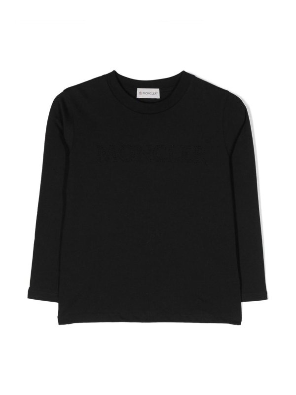 MONCLER JR: maglia collo rotondo - Moncler Bambino Girocollo