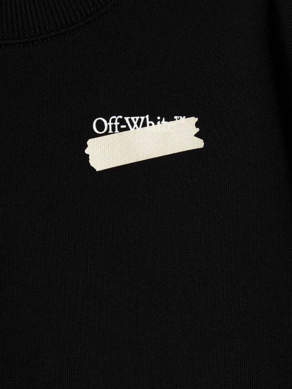 The Best Shops OFF-WHITE: スウェット＆セーター - スウェットシャツ/セーター - 黒