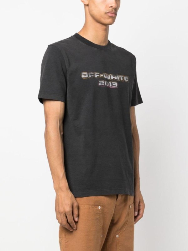 OFF-WHITE: t-shirts online - Logo-print tee