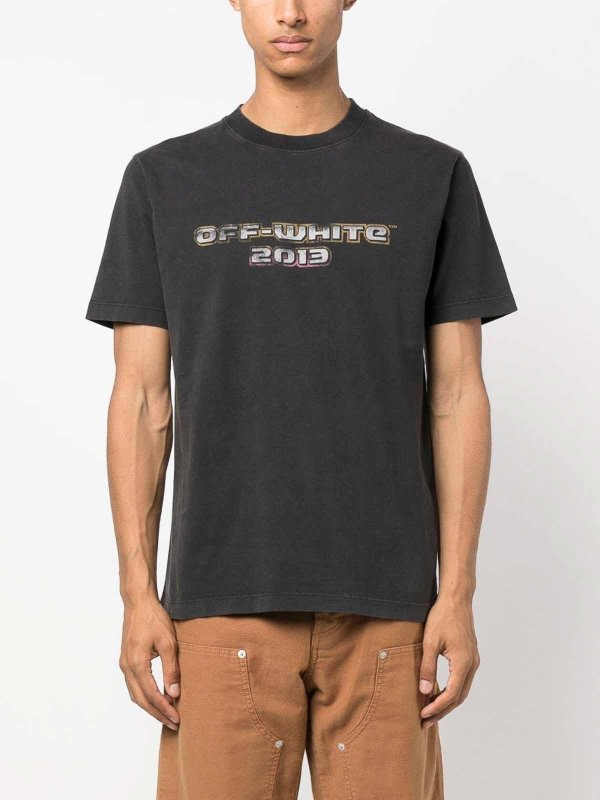 The Best Shops OFF-WHITE: t-shirts - Logo-print tee