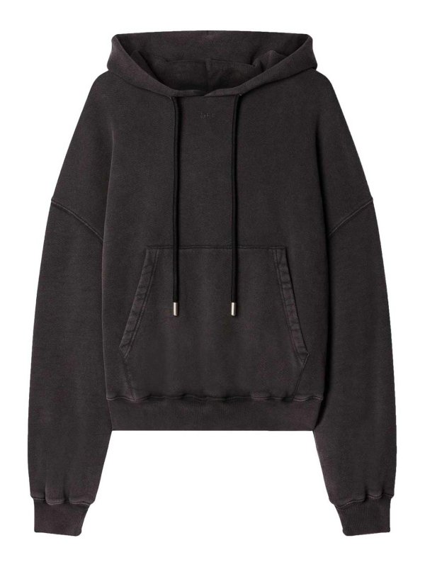 OFF-WHITE: Sudaderas y suéteres - Sudadera - Plata