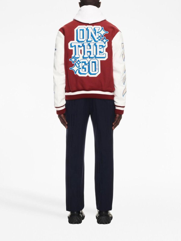 Off-White Patch Bomber shop online: OFF-WHITE