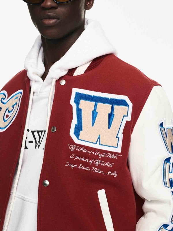 OFF-WHITE buy online Off-White Patch Bomber