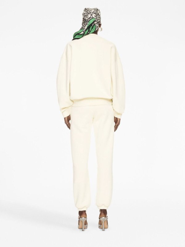 The Best Shops OFF-WHITE: Sweatshirts und Pullover - Sweatshirt - Creme