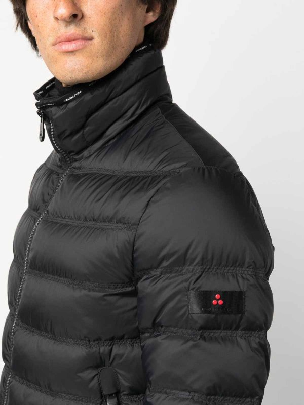 The Best Shops PEUTEREY: padded jackets - Logo-patch padded jacket