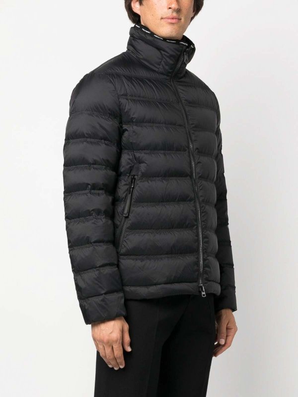 Logo-patch padded jacket shop online: PEUTEREY