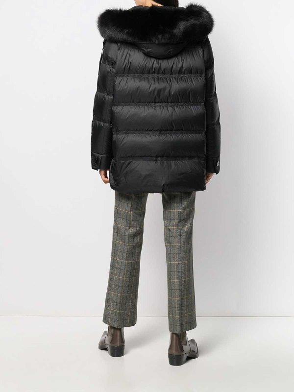Hooded padded jacket shop online: PEUTEREY