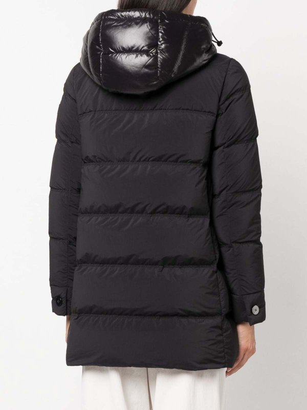 The Best Shops PEUTEREY: padded jackets - Hooded Jacket Padded Black