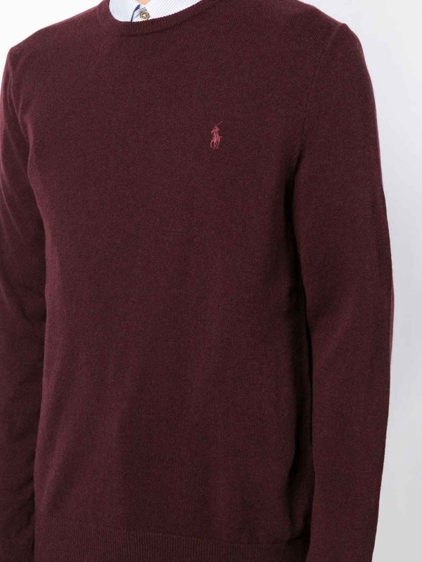 Rundhalspullover - Rot shop online: POLO RALPH LAUREN
