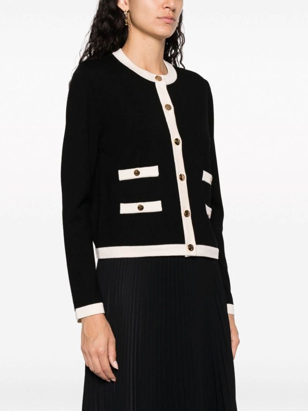 Tory Burch カーディガン - 黒 - ブラック | 152968001 Tory Burch カーディガン - 黒 - ブラック | 152968001