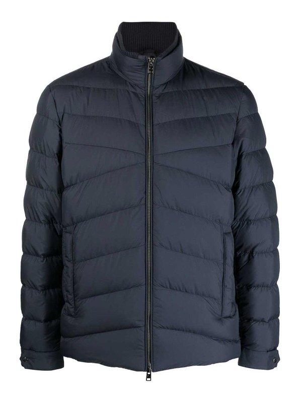 WOOLRICH: casual jackets - High-neck padded jacket
