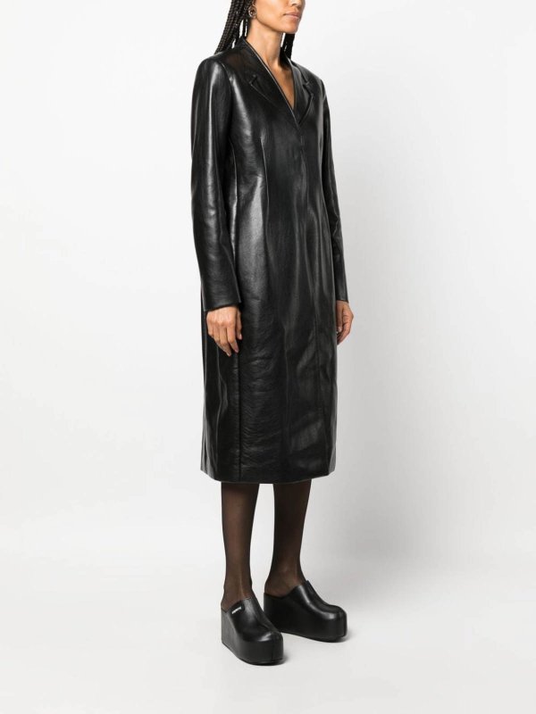 The Best Shops COPERNI: short coats - Black midi coat