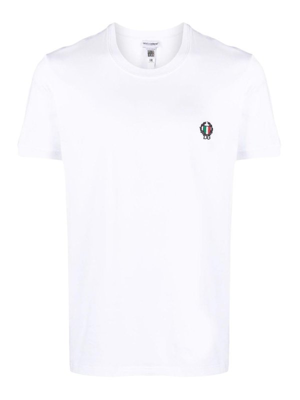 DOLCE & GABBANA: クルーネック - クルーネック - 白