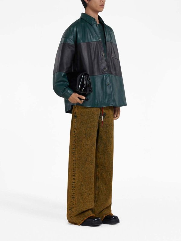 Marni: t-shirt online - T-shirt con patch logo