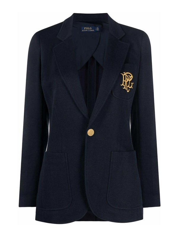 POLO RALPH LAUREN: Blazer - Blazer - Azul Oscuro