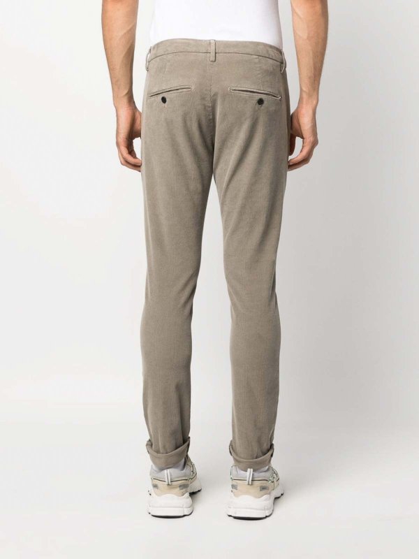 カジュアルパンツ - ブラウン shop online: DONDUP