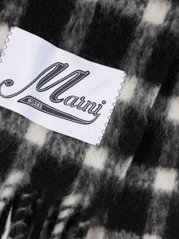 Marni: scarves online - Check scarf