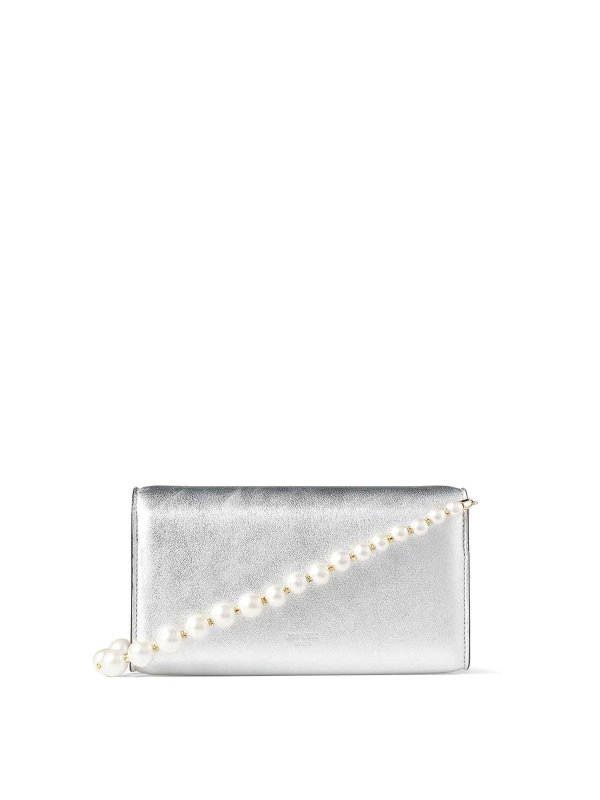 The Best Shops JIMMY CHOO: Portefeuilles - Portefeuilles - Argent