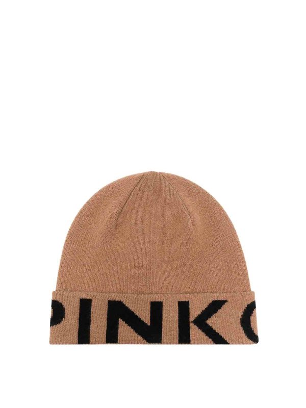 Pinko: Bonnets - Bonnet - Camel