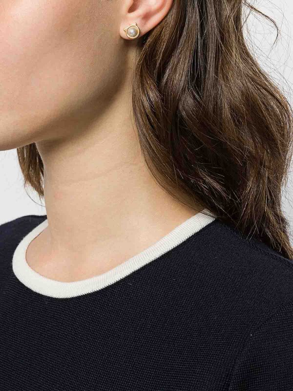 イヤリング - 白 shop online: FERRAGAMO