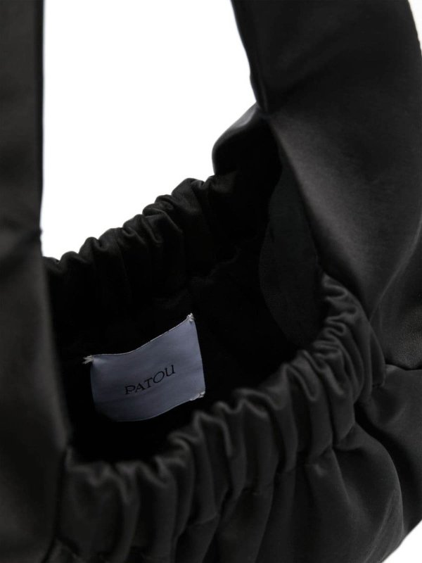 Borsa tote nera con logo shop online: PATOU