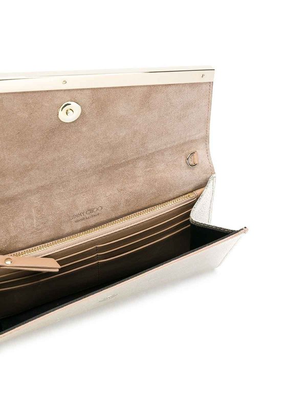 JIMMY CHOO buy online Champagne clutch bag