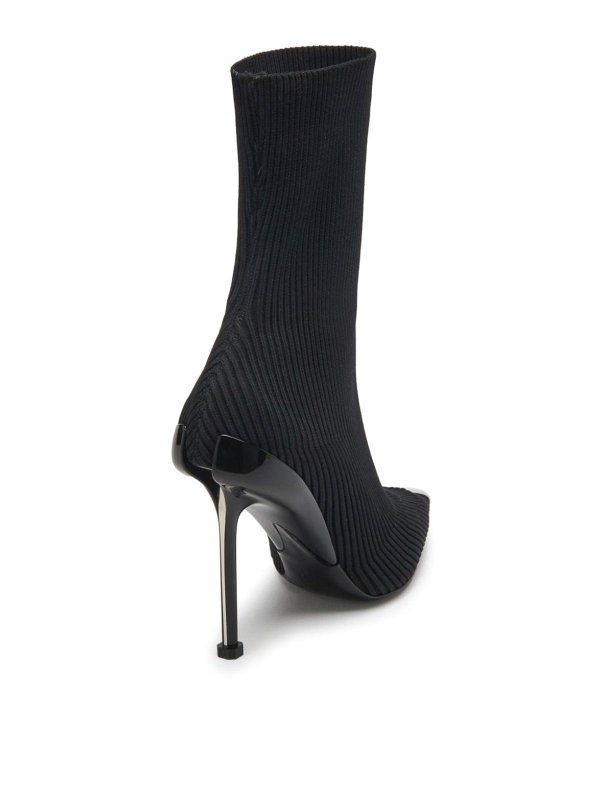 The Best Shops ALEXANDER MCQUEEN: ankle boots - Slash Knit MM Ankle Boots
