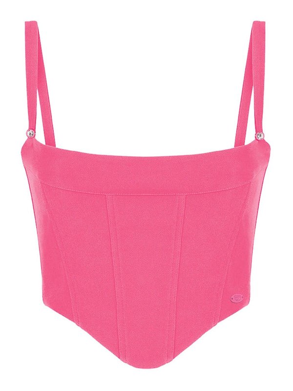 CHIARA FERRAGNI: トップス＆タンクトップ - トップ/タンクトップ - ピンク