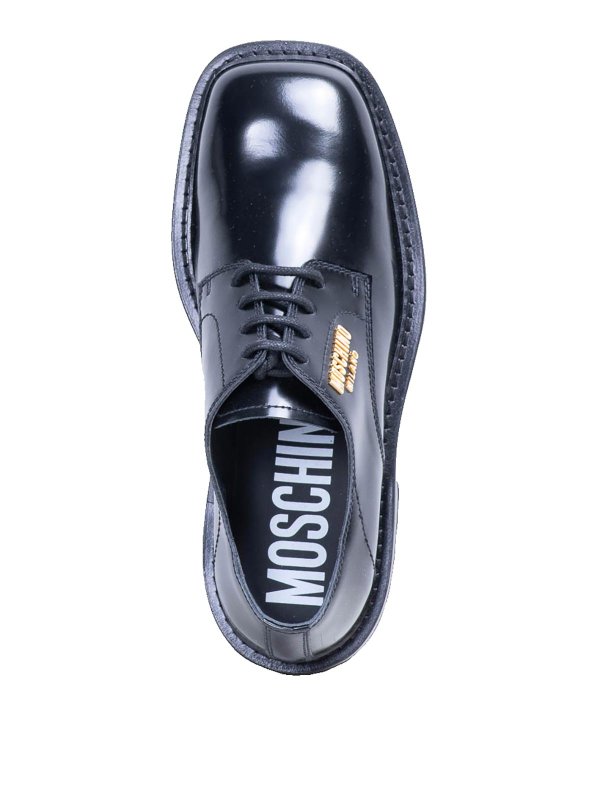 クラシックシューズ - 黒 shop online: MOSCHINO