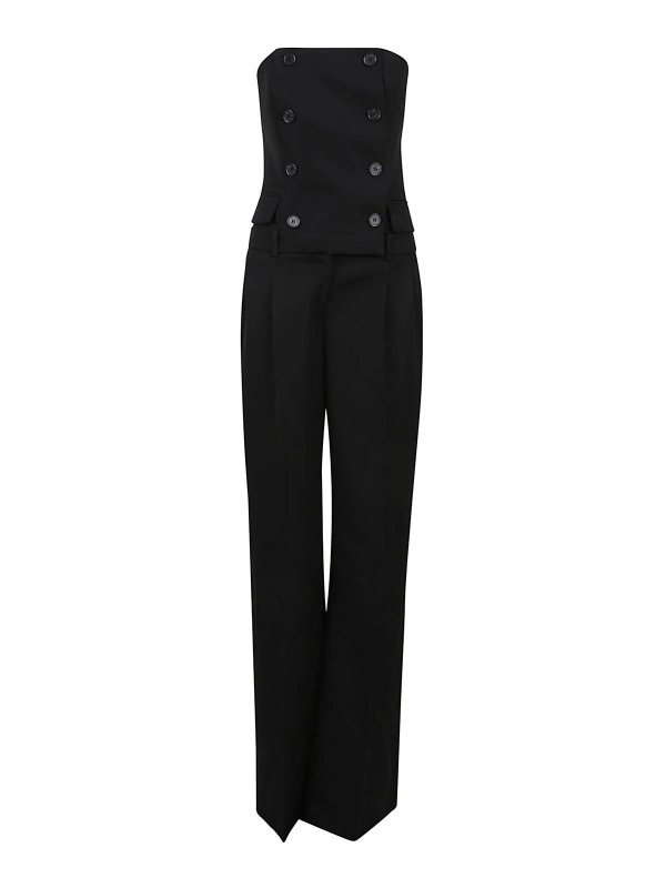 ALEXANDER MCQUEEN: jumpsuits - Wool jumpsuit