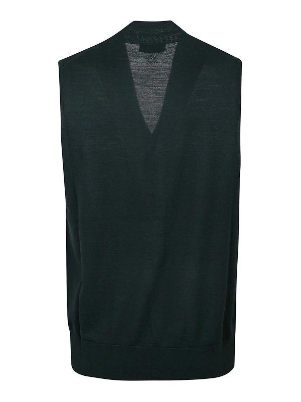 BALLANTYNE: waistcoats & gilets online - V neck gilet
