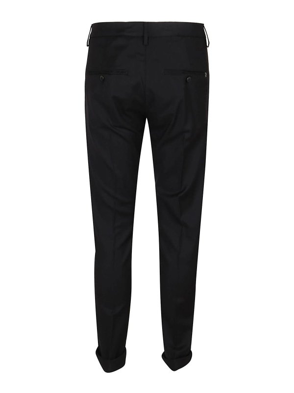 DONDUP: テーラードトラウザー online - ショートパンツ - 黒