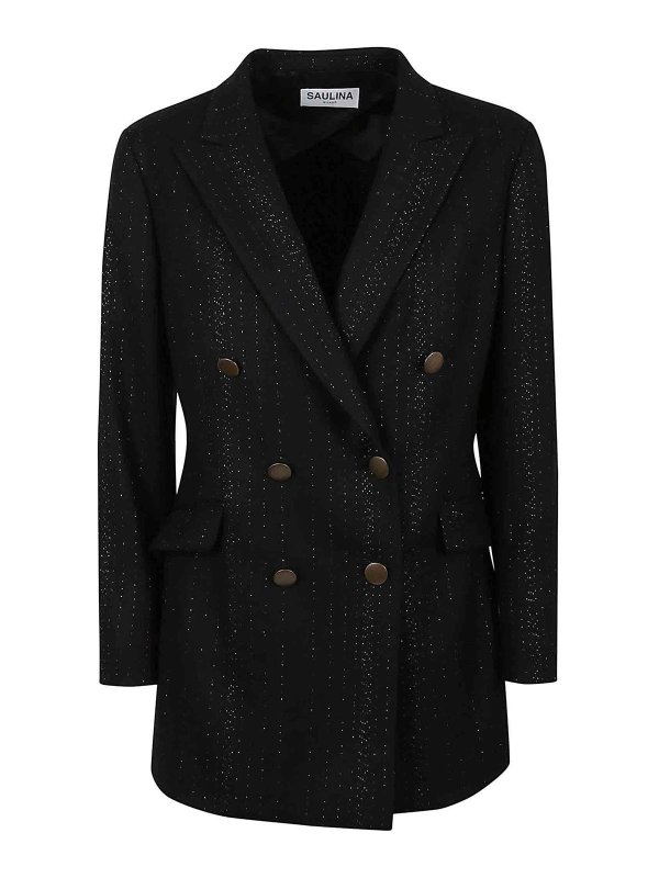 SAULINA: Casualjacken - Casualjacke - Schwarz