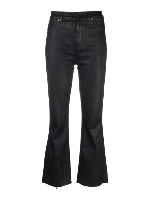 7 FOR ALL MANKIND: Bootcut - Bootcut Jeans - Schwarz