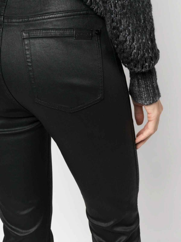 The Best Shops 7 FOR ALL MANKIND: Bootcut - Bootcut Jeans - Schwarz