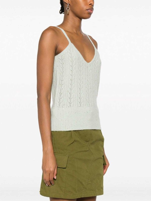 The Best Shops BLUGIRL: Tops und Tank Tops - Top - Hellgrün