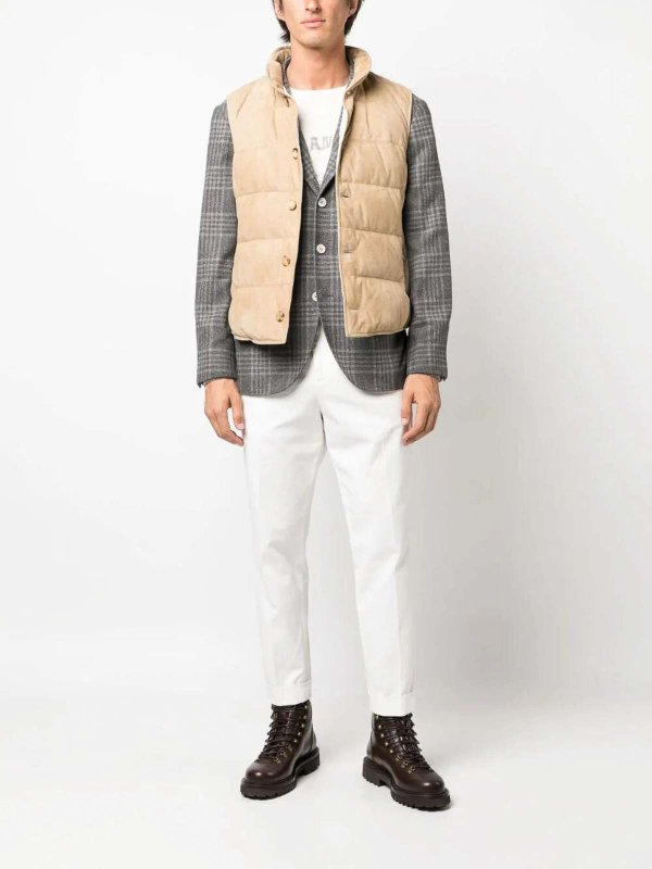 BRUNELLO CUCINELLI: ベスト online - ベスト - キャメル