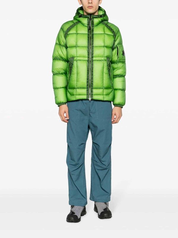 C.P. COMPANY: casual jackets online - `ddshell` hooded padded jacket
