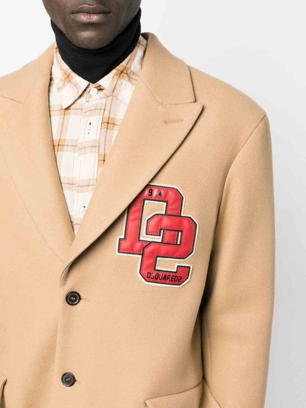 DSQUARED2 buy online Long varsity coat