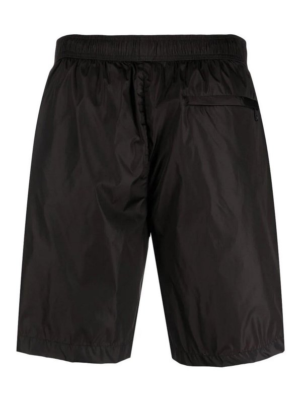 MONCLER: Shorts de bain online - Short De Bain - Noir