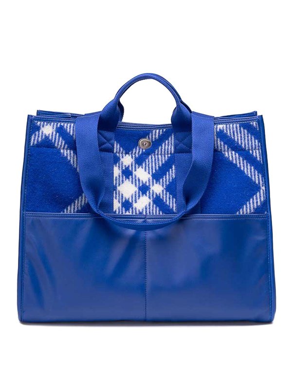 BURBERRY: Bolsas bandoleras - Bolsa Bandolera - Azul
