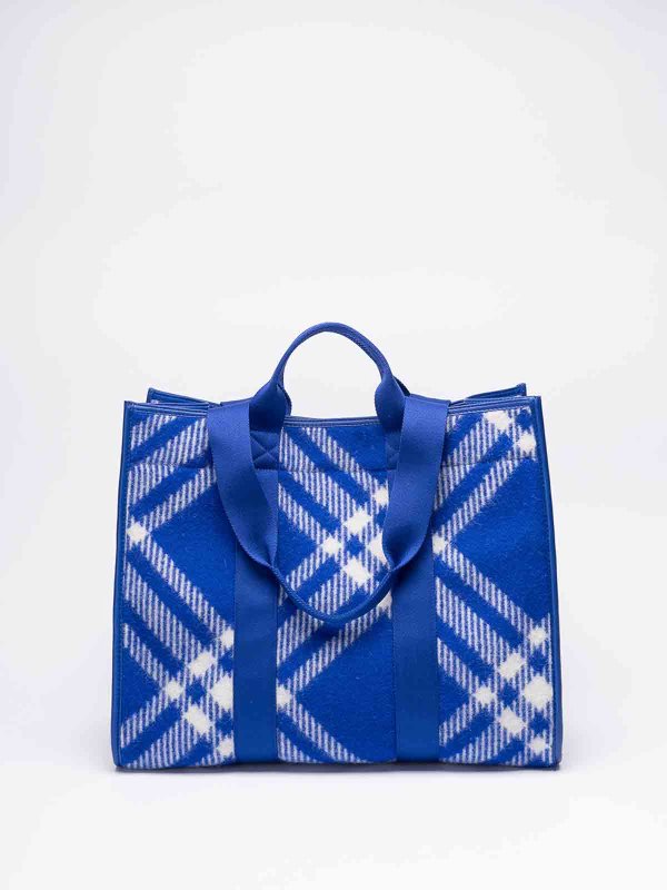 BURBERRY: Bolsas bandoleras online - Bolsa Bandolera - Azul