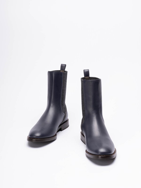 BRUNELLO CUCINELLI: Bottines online - Bottines - Bleu Clair