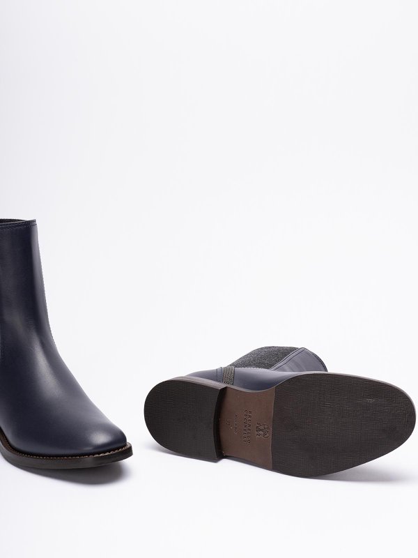 Bottines - Bleu Clair shop online: BRUNELLO CUCINELLI